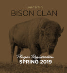 Bison Clan - Team Registration Fee - Spring 2019